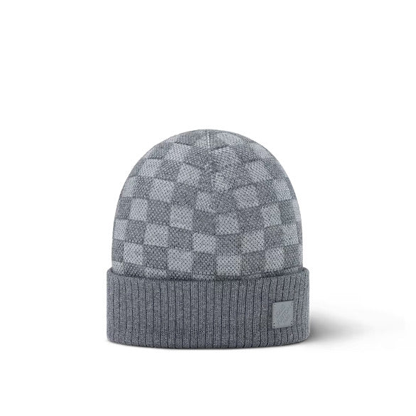 Bonnet petit damier Louis vitton